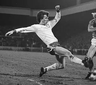 Francis Montandon bij het Zwitsers elftal in 1979