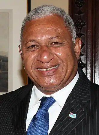 Bainimarama in 2014