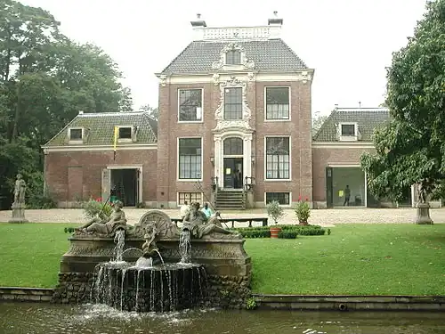 Frankendael, buitenhuis aan de Middenweg, onderdeel van de S113.