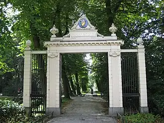 Toegangspoort van Frankendael