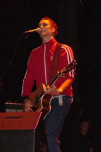 Frans van Essen tijdens de Zomerfeesten in Nijmegen in 2003