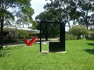 Sculpturen van Franz Weismann in het beeldenpark van het Museu de Arte Moderno de São Paulo