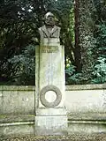 Monument (1914) voor Freiligrath te Rolandswerth, gemeente Remagen