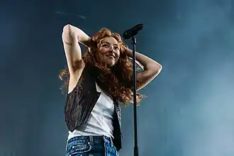 Froukje tijdens het Hello Festival (2024)