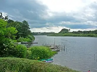 de Fuhlensee bij Wahlstorf richting zuiden