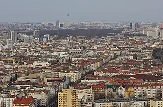 Charlottenburg gezien vanaf de Funkturm
