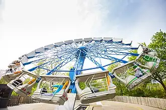 De attractie in de oude kleuren (t/m 2019)