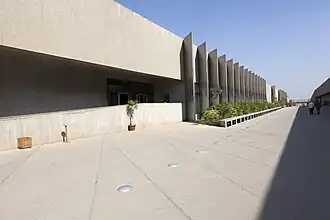 Het restauratieatelier van het museum in 2015