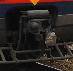 GF-koppeling van NMBS treinstel 377