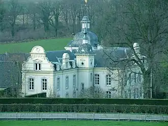 Kasteel Goedenraad, achterzijde
