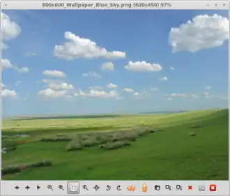 GPicView op Linux Mint Debian