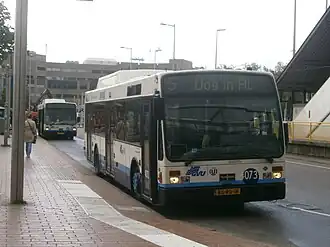 Van Hool A300 LPG van GVU.