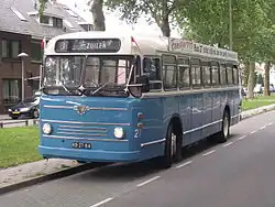 Leyland/Verheul stadsbus 27 uit 1957, GEVU, Utrecht