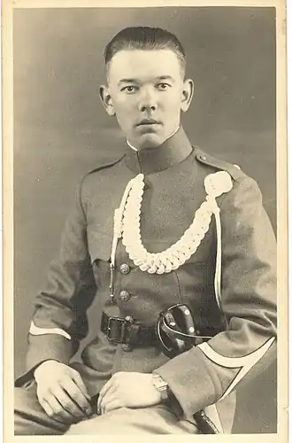 In uniform Korps Politietroepen