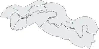 Kaart van Central River