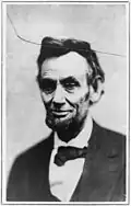 Abraham Lincoln in februari 1865