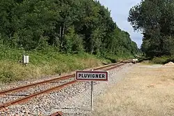 Voormalig station Pluvigner