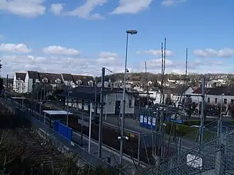 Overzicht van het station.