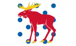 Vlag van Gästrikland