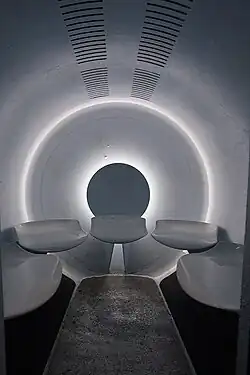 Binnenkant van de lift