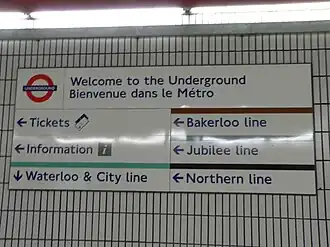 Meertalige bebording voor Eurostarreizigers