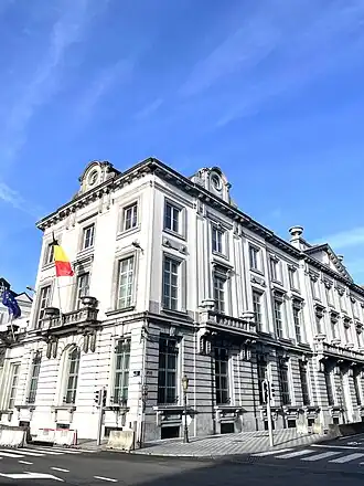 Het gebouw van de FOD Kanselarij van de Eerste Minister