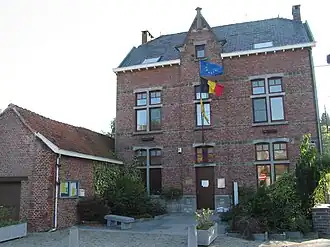 Het gemeentehuis van Geer