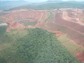Goudmijn nabij Geita