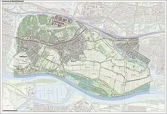 Kaart van Albrandswaard