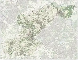 Kaart van Beekdaelen