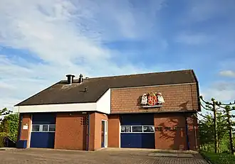 Gemaal De Pleyt, gezien vanaf de N228.