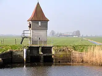 Gemaaltje aan de Veneriete in de polder de Pieper