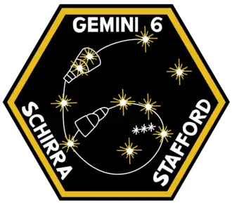 Missielogo van Gemini 6A
