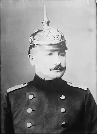 Wilhem Groener met Pickelhaube