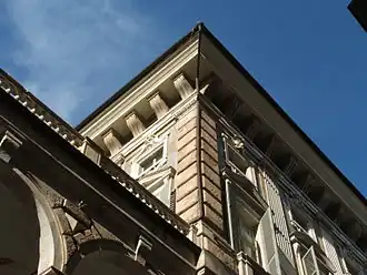 Paleis in de Via Garibaldi