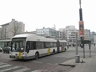 Bus op lijn 3 te station Gent-Zuid