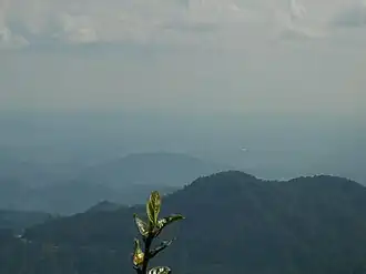 Uitzicht over de Genting Highlands