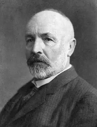 Georg Cantor (foto genomen ~1900)