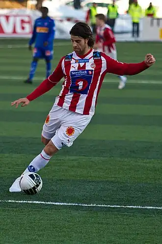George Mourad in het shirt van Tromsø IL