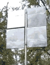 "Vier Vierecke im Geviert", 1969, staal, Berlijn