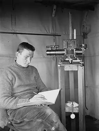 George Simpson tijdens de Terra Nova-expeditie (1911)