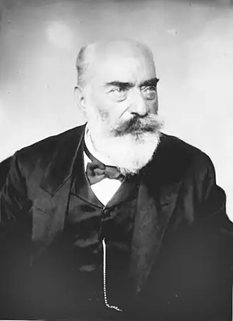 Georg Friedrich Wilhelm Rümker omstreeks 1895