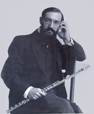 Georges Barrère in New York, 1908