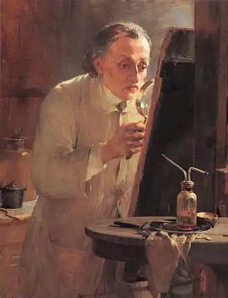 Portret van Chatzopoulos door Georgios Iakovidis (1910)