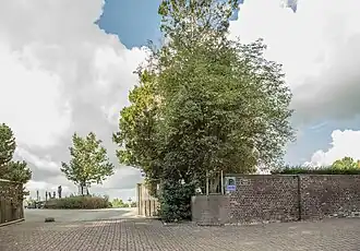 Toegang tot de begraafplaats