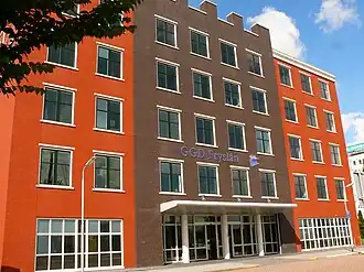 Vestiging GGD Fryslân aan de Harlingertrekweg in Leeuwarden