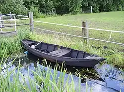 Gieterse roeiboot met bun