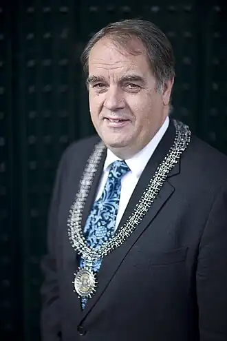 Verkerk als burgemeester van Delft (2011)
