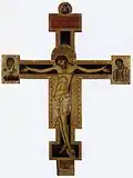 Crucifix van de Santa Maria degli Angeli, Assisi, museo della basilica di Santa Maria degli Angeli