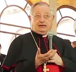 Kardinaal Bertello in 2016
